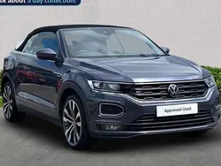 Grey Used 2021 VW T-Roc Cabriolet R-line Cabriolet | £22,999 (Fair price)