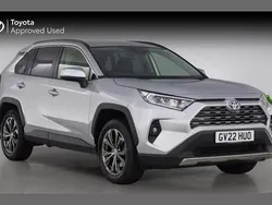 Silver Used 2022 Toyota RAV4 Hybrid Design SUV | £23,000 (Super price)