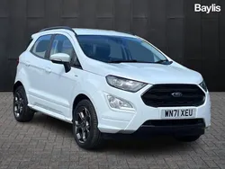 White Used 2021 Ford Ecosport ST-Line SUV | £13,695 (Fair price)