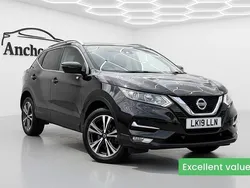 Black Used 2019 Nissan Qashqai N-Connecta SUV | £10,995 (Good price)
