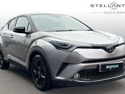 Grey Used 2018 Toyota C-HR SUV | £15,395 (Fair price)