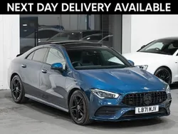 Blue Used 2021 Mercedes CLA180 AMG line Sedan | £26,995 (A bit pricey)