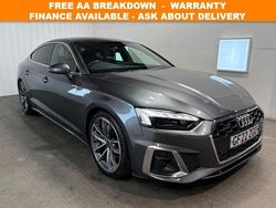 Grey Used 2022 Audi A5 Sportback S-Line Hatchback | £27,495 (A bit pricey)