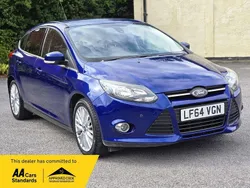 Blue Used 2014 Ford Focus Zetec Hatchback | £3,590 (Good price)