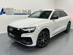 White Used 2023 Audi Q8 Black Edition SUV | £49,995 (A bit pricey)