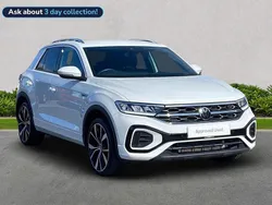 White Used 2024 VW T-Roc R-line SUV | £25,344 (Fair price)