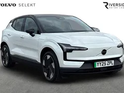 Crystal white Used 2025 Volvo EX30 Plus SUV | £30,950 (Fair price)