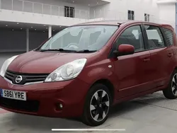 Red Used 2012 Nissan Note Acenta MPV | £4,350 (Good price)