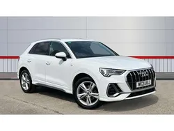 White Used 2021 Audi Q3 S-Line SUV | £19,377 (Fair price)