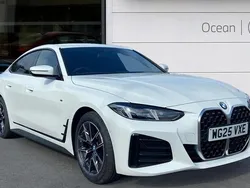White Used 2025 BMW 420 Gran Coupé M Sport Coupe | £35,900 (Fair price)