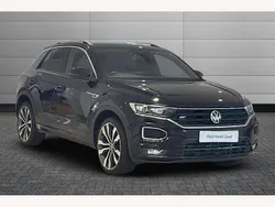 Black Used 2021 VW T-Roc R-line SUV | £20,990 (Fair price)