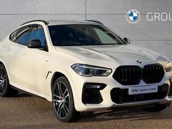 White Used 2021 BMW X6 M50 Comfort Edition SUV | £49,995 (Expensive)