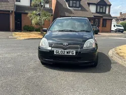 Black Used 2002 Toyota Yaris Hatchback | £2,695 (Fair price)