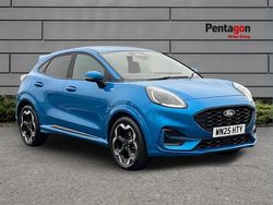 Blue Used 2025 Ford Puma Gen-E ST-Line X SUV | £22,995 (Expensive)