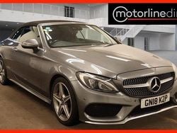 Grey Used 2018 Mercedes C220 AMG line Cabriolet | £13,625 (Good price)