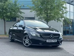 Black Used 2015 Mercedes CLA200 AMG Coupe | £10,860 (Fair price)