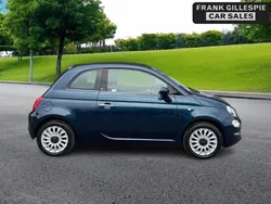 Blue Used 2018 Fiat 500C Lounge Cabriolet | £8,495 (Good price)