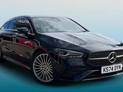 Black Used 2024 Mercedes CLA180 AMG Line Premium Sedan | £27,795 (Fair price)
