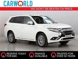 White Used 2019 Mitsubishi Outlander SUV | £18,840