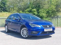 Blue Used 2018 Seat Leon XCELLENCE Estate | £13,798 (Fair price)