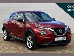 Red Used 2021 Nissan Juke N-Connecta SUV | £12,944 (Good price)
