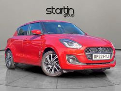 Red Used 2022 Suzuki Swift SZ5 Hatchback | £12,449 (Fair price)
