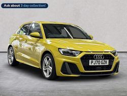 Yellow Used 2021 Audi A1 S-Line Hatchback | £17,136 (Good price)