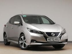 Silver Used 2021 Nissan Leaf N-Connecta Hatchback | £9,998 (Fair price)