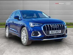 Blue Used 2022 Audi Q3 Sport SUV | £27,490 (Good price)