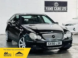 Black Used 2006 Mercedes C180 SE Coupe | £1,500 (Good price)