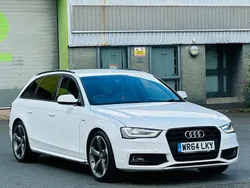 White Used 2014 Audi A4 Black Edition Estate | £4,490 (Expensive)