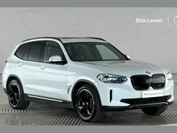 White Used 2021 BMW iX3 Shadowline SUV | £26,500 (Fair price)