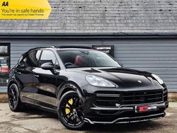 Black Used 2018 Porsche Cayenne Turbo SUV | £49,390 (Expensive)