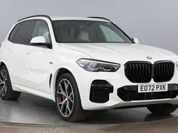 White Used 2022 BMW X5 M Sport SUV | £48,941 (Fair price)