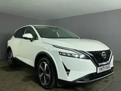 White Used 2021 Nissan Qashqai N-Connecta SUV | £16,799 (Fair price)