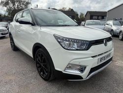 White Used 2016 Ssangyong (KGM) Tivoli SUV | £7,495