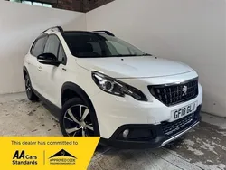 White Used 2018 Peugeot 2008 GT-line SUV | £8,995 (A bit pricey)