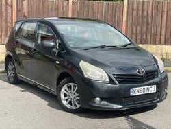 Black Used 2010 Toyota Verso MPV | £2,095 (Good price)