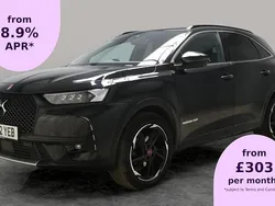 Black Used 2021 DS Automobiles DS7 Crossback Performance Line Plus SUV | £20,352 (A bit pricey)