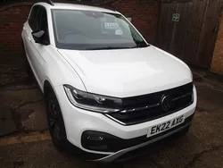 White Used 2022 VW T-Cross Black Edition SUV | £16,495 (Good price)