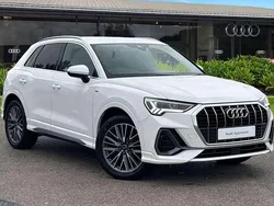 White Used 2022 Audi Q3 S-Line SUV | £24,990 (Fair price)