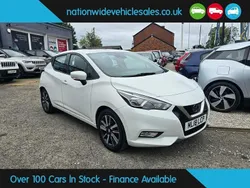 White Used 2018 Nissan Micra Acenta Hatchback | £6,932 (Fair price)