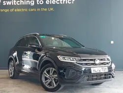 Black Used 2023 VW T-Roc R-line SUV | £26,498 (Fair price)