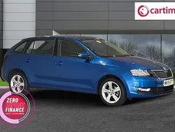 Blue Used 2019 Skoda Rapid SE Hatchback | £10,750 (Fair price)