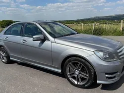 Silver Used 2013 Mercedes C250 AMG Sedan | £5,990 (Fair price)