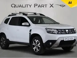 White Used 2022 Dacia Duster Prestige SUV | £11,200 (Fair price)