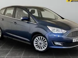 Blue Used 2018 Ford C-MAX Titanium MPV | £7,595 (Fair price)