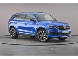 Race blue metallic Used 2023 Skoda Kodiaq SportLine SUV | £27,622 (Good price)