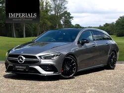 Grey Used 2023 Mercedes CLA35 AMG Shooting Brake Premium Plus Estate | £39,948