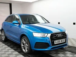 Blue Used 2016 Audi Q3 S-line plus SUV | £12,749 (Expensive)